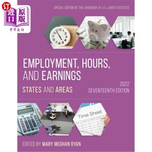海外直訂Employment States 工時和收入2022 州和地區 2022 就業 Earnings and Hours Areas