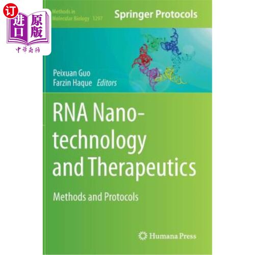 海外直订医药图书RNA Nanotechnology and Therapeutics: Methods and Protocols RNA纳米技术和治疗：方法和协议