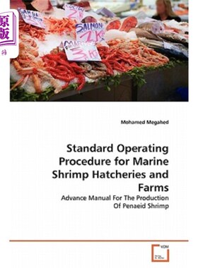 海外直订Standard Operating Procedure for Marine Shrimp Hatcheries and Farms 海虾孵化场和养殖场标准操作规程