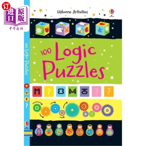 海外直订100 Logic Puzzles 100个逻辑谜题