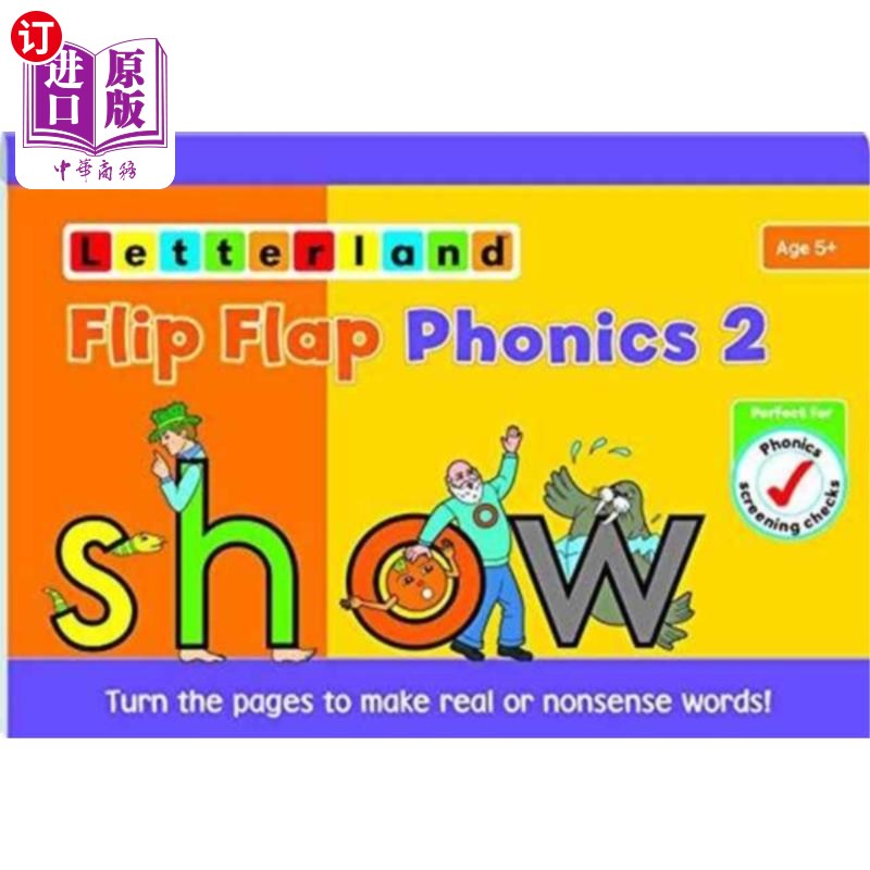 海外直订Flip Flap Phonics 翻转皮瓣发音