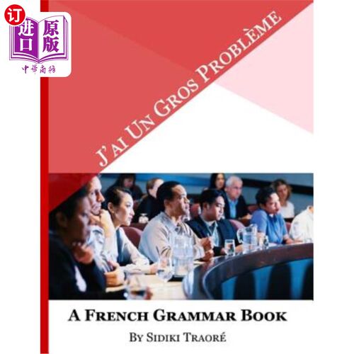 海外直订J'ai un Gros Probleme A French Grammar Book 一本法国语法书