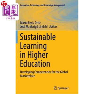 海外直订Sustainable Learning in Higher Education: Developing Competencies for the Global 高等教育中的可持续学习：为