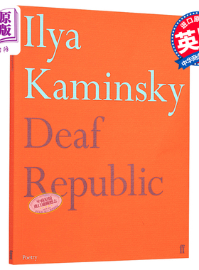 预售 聋人共和国 Deaf Republic 英文原版 Ilya Kaminsky【中商原版】