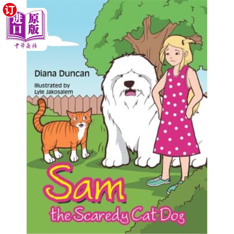 海外直订Sam the Scaredy Cat Dog 胆小的猫狗山姆