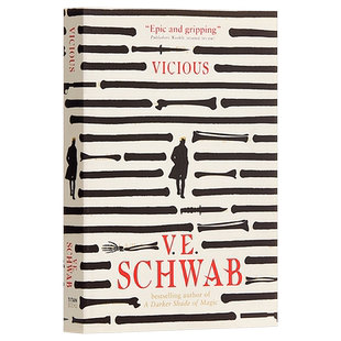 Vicious (The Villains Series) 英文原版 V·E·施瓦布:狂暴(恶棍系列)奇幻小说 V. E. Schwab【中商原版】