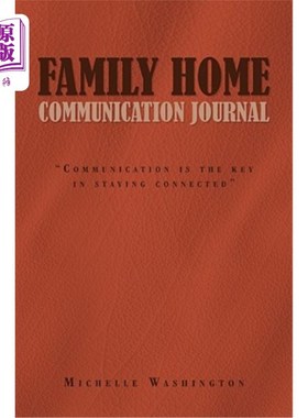 海外直订Family Home Communication Journal: 