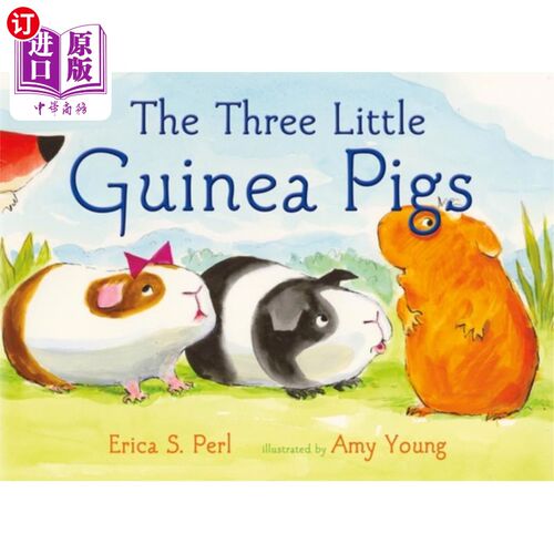海外直订The Three Little Guinea Pigs 三只小豚鼠