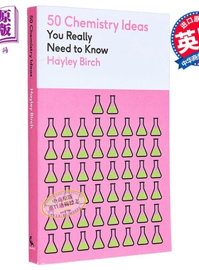 50 Chemistry Ideas You Really Need to Know 英文原版 关于化学的50个常识Hayley Birch【中商原版】科普读物