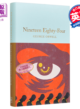 Collectors Library系列 1984 Nineteen Eighty Four 英文原版 George Orwell【中商原版】