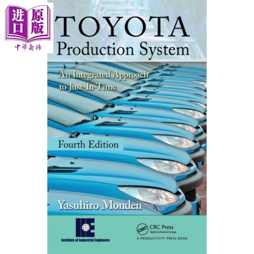 现货 丰田生产方式 豆瓣高分 英文原版 Toyota Production System 大野耐一 Taiichi Ohno【中商原版】