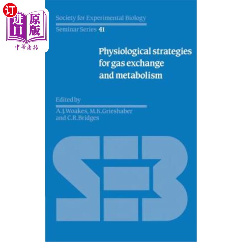 海外直订Physiological Strategies for Gas Exchange and Metabolism 气体交换和新陈代谢的生理策略
