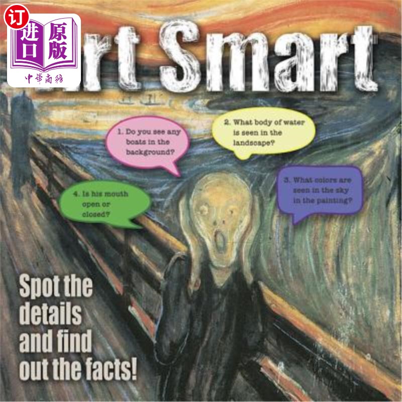 海外直订Art Smart: Spot the Details and Find Out the Facts!艺术智慧:发现细节，找出事实!