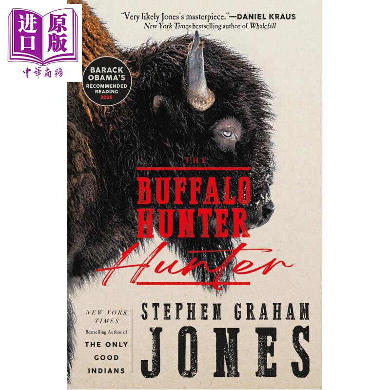 预售 水牛猎人 The Buffalo Hunter Hunter 英文原版 Stephen Graham Jones 马克·吐温美国文学之声奖得主【中商原版】 - 实物图