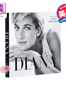 预售 纪念戴安娜王妃逝世20周年 Remembering Diana 进口艺术 铭记戴安娜王妃 摄影图册 精装【中商原版】