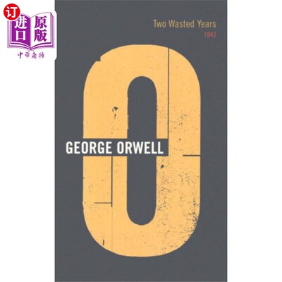 海外直订Two Wasted Years 浪费了两年