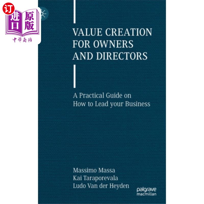 海外直订Value Creation for Owners and Directors 为业主和董事创造价值