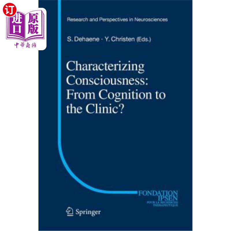 海外直订医药图书Characterizing Consciousness: From Cognition to the Clinic? 表征意识：从认知到临床？