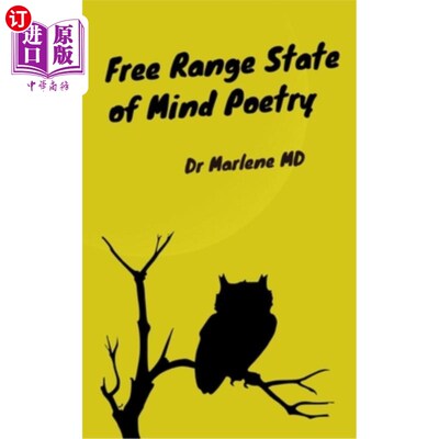 海外直订Free Range State of Mind Poetry 自由自在的心境诗