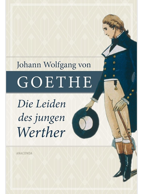 预售 【德文版】少年维特之烦恼 Die Leiden des jungen Werthers 德语原版 Johann Wolfgang Goethe 歌德 欧洲启蒙作家【中商原版