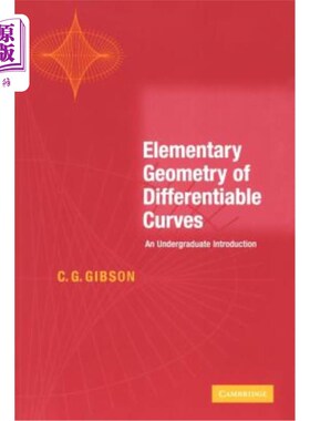 海外直订Elementary Geometry of Differentiable Curves: An Undergraduate Introduction 可微曲线的初等几何：大学生导论