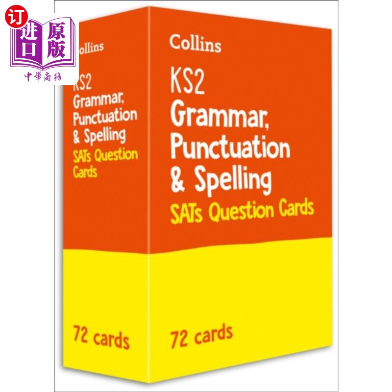 海外直订KS2 English SATs Question Cards KS2英语sat试题卡