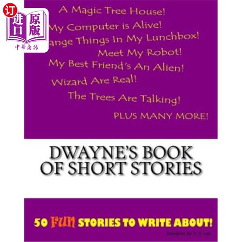 海外直订Dwayne's Book Of Short Stories 德韦恩的短篇小说集