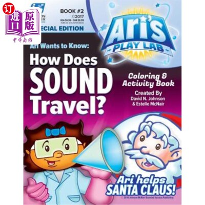 海外直订Ari's Playlab 02 - Sound 阿里的Playlab 02 -声音