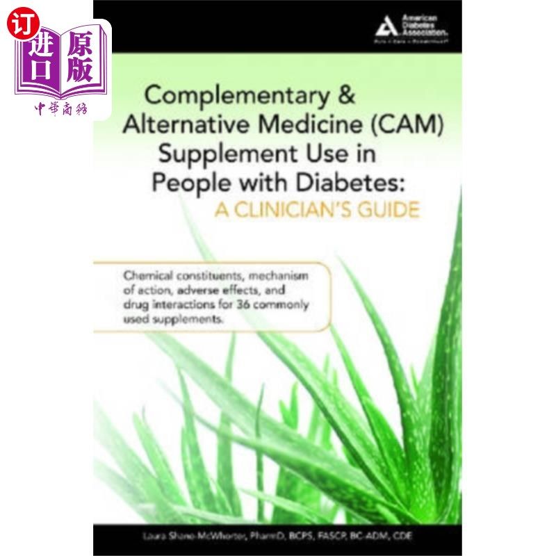 海外直订医药图书Complementary and Alternative Medicine (CAM) Sup... 补充和替代医学（CAM）补充在糖尿病患者中的应用：