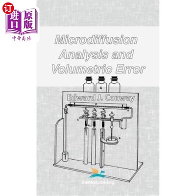 海外直订Microdiffusion Analysis and Volumetric Error 微扩散分析与体积误差