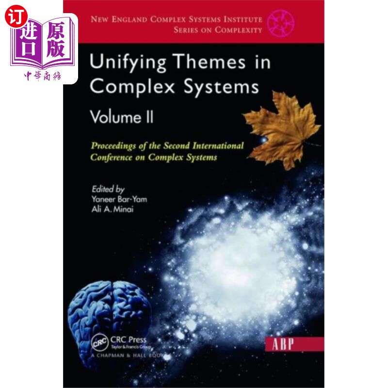 海外直订Unifying Themes In Complex Systems, Volume 2 在复杂系统中统一主题，卷2