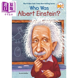 英文原版 12岁 Who 中商原版 章节书 was系列 谁是阿尔伯特爱因斯坦 Einstein 儿童科普文学 桥梁书 现货 Was Albert