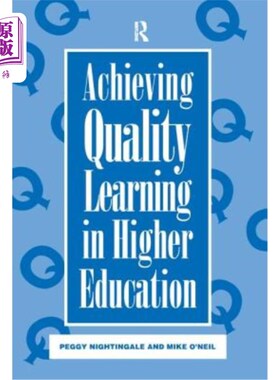 海外直订Achieving Quality Learning in Higher Education 在高等教育中实现优质学习