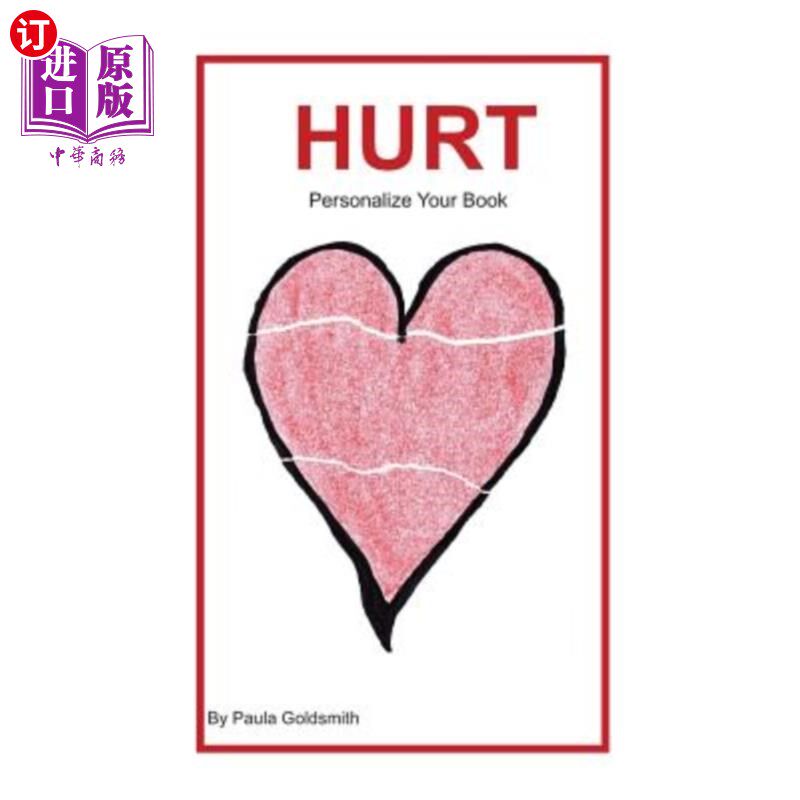 海外直订Hurt: Personalize Your Book 伤害：个性化你的书