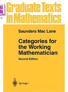 海外直订Categories for the Working Mathematician 工作数学家的范畴