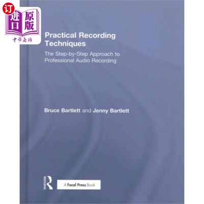 海外直订Practical Recording Techniques 实用录音技术