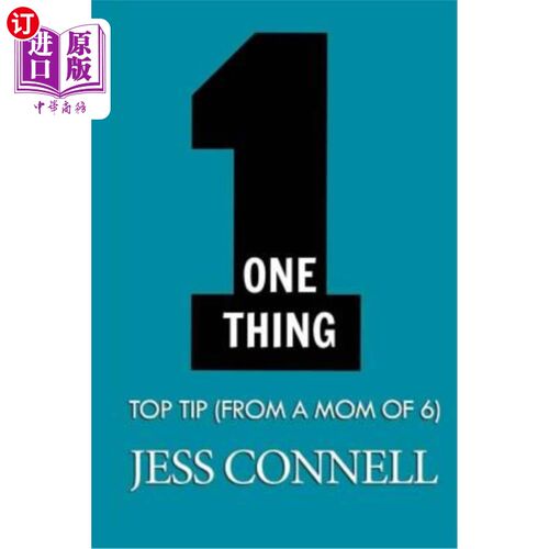 海外直订One Thing: Top Tip (From a Mom of Six) 一件事：小费（六岁的妈妈给的）