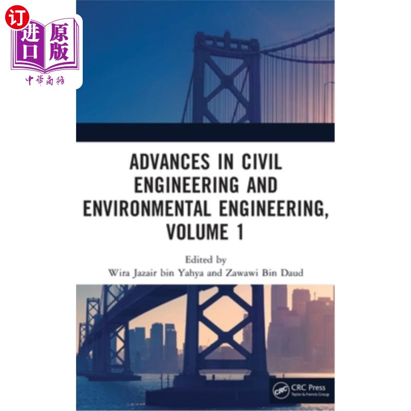 海外直订Advances in Civil Engineering and Environmental Engineering, Volume 1: Proceedin 土木工程与环境工程进展，第