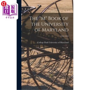 Maryland; M书;1933 Book 马里兰大学 1934 1933 University the 海外直订The