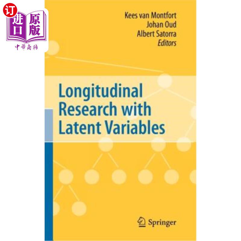 海外直订Longitudinal Research with Latent Variables 潜在变量的纵向研究
