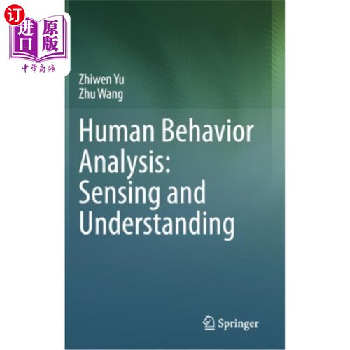 海外直订Human Behavior Analysis: Sensing and Understanding 人类行为分析:感知与理解