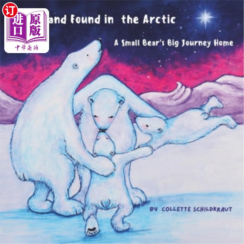 海外直订Lost and Found in the Arctic, A Small Bear's Big Journey Home: A cute story abou 《北极失物招领》，一只小熊