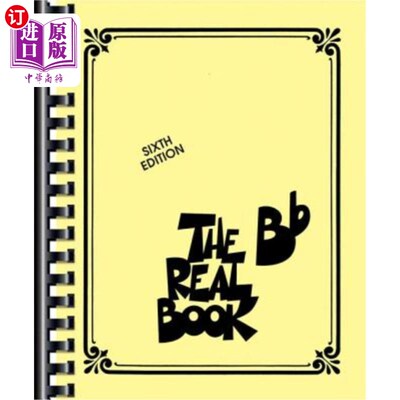 海外直订The Real Book - Volume I - Sixth Edition: BB Edition 真正的书-第一卷：bb版