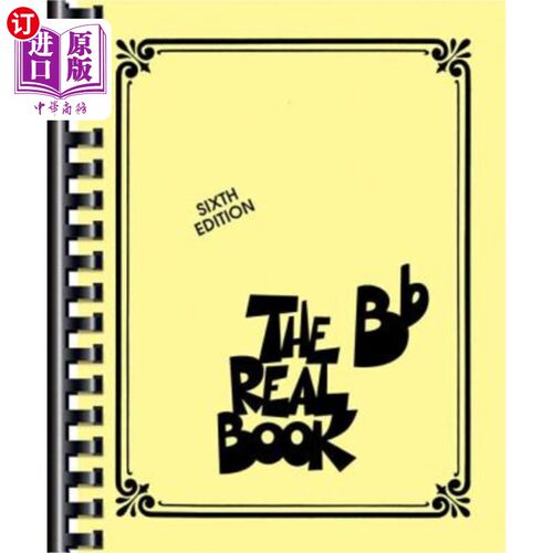 海外直订The Real Book - Volume I - Sixth Edition: BB Edition 真正的书-第一卷：bb版