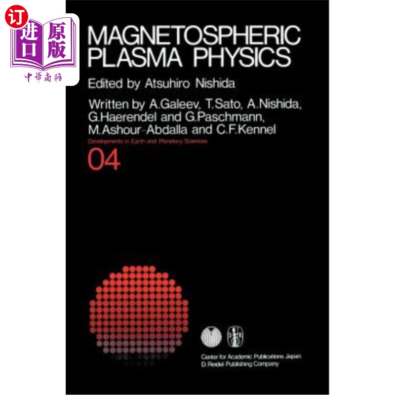 海外直订Magnetospheric Plasma Physics