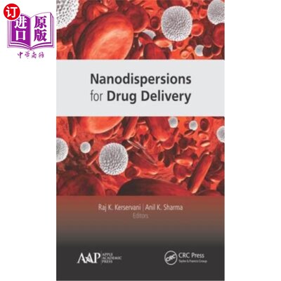 海外直订医药图书Nanodispersions for Drug Delivery 药物递送用纳米分散体