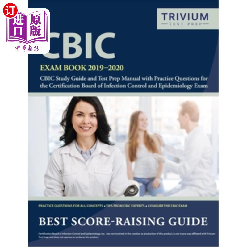 海外直订医药图书CBIC Exam Book 2019-2020: CBIC Study Guide and Test Prep Manual with Practice Qu CBIC考试