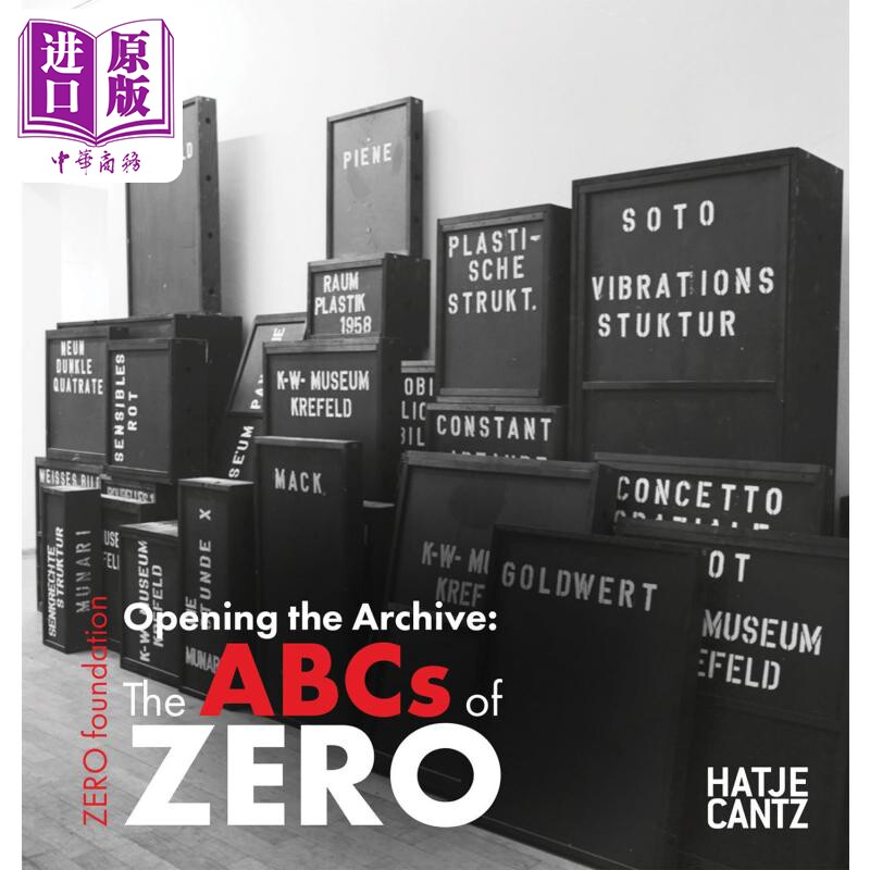 预售 Opening The Archive: The Abcs Of Zero 进口艺术 打开档案： 零点的阿布什【中商原版】