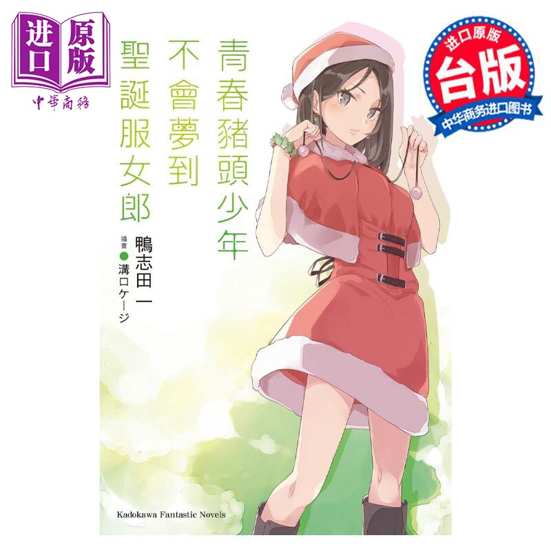 轻小说 青春猪头少年不会梦到圣诞服女郎 青春猪头少年系列 13 鸭志田一 台版轻小说 角川出版【中商原版】