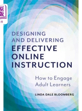 海外直订Designing and Delivering Effective Online Instru... 设计和提供有效的在线教学